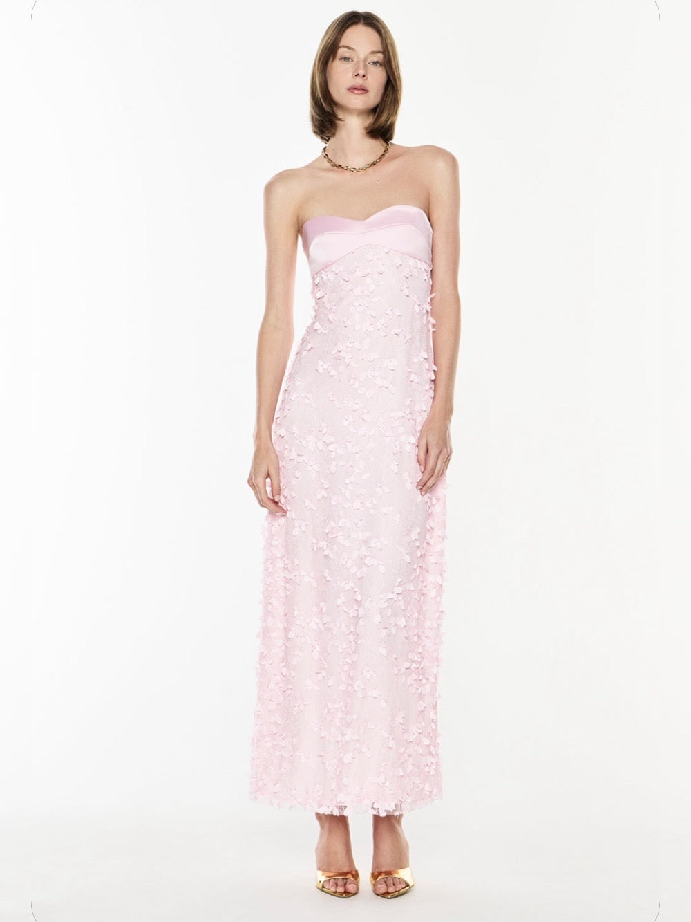 Manning Cartell Enchantment Balconette Dress Petal Pink | size XS