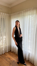 MIsha The Vanessa Jersey Dress Black | size XS