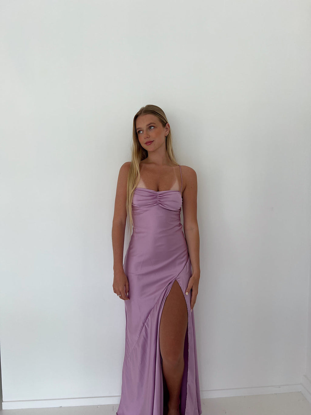 HNTR The Label Gaia Gown Lilac