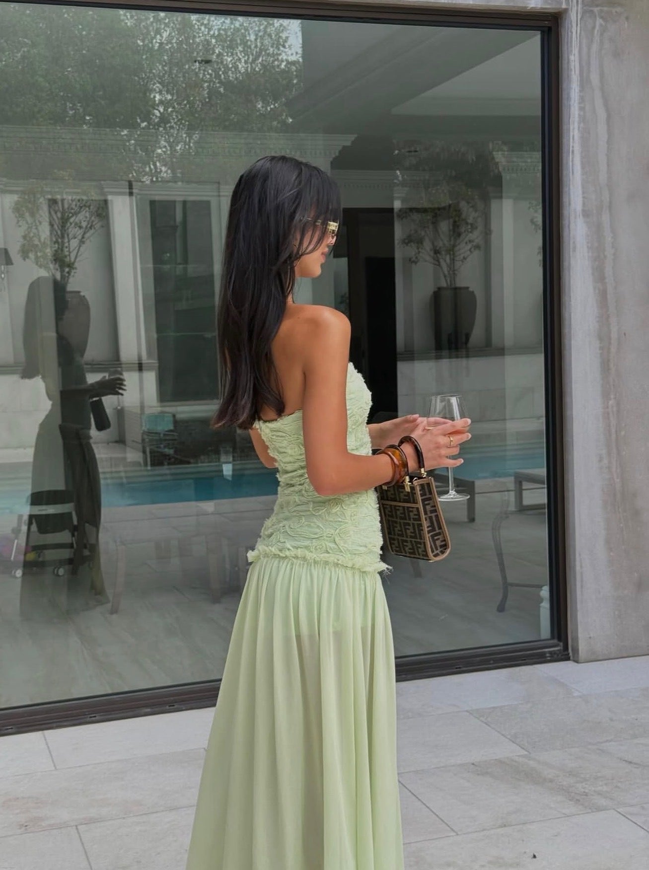 Jefre Sei Renata Dress Mint