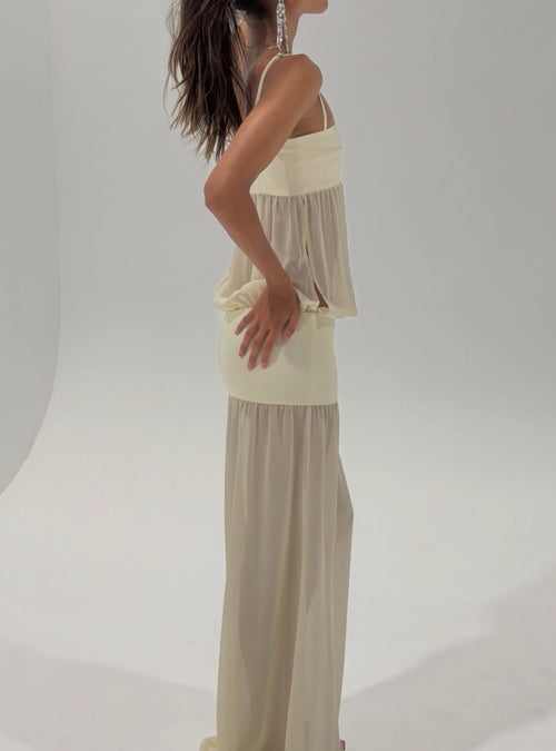 Ance Gria Romeo Gown Cream