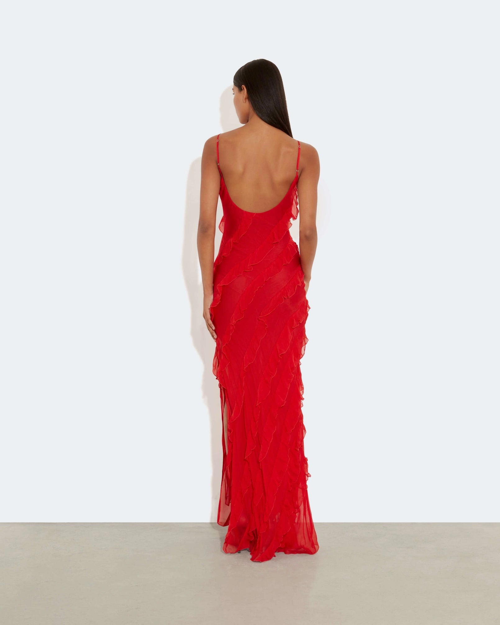 Rat and Boa Cecelia Dress Red | size XS