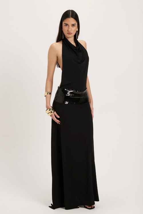 Ance Gria Adele Gown Black | size XS