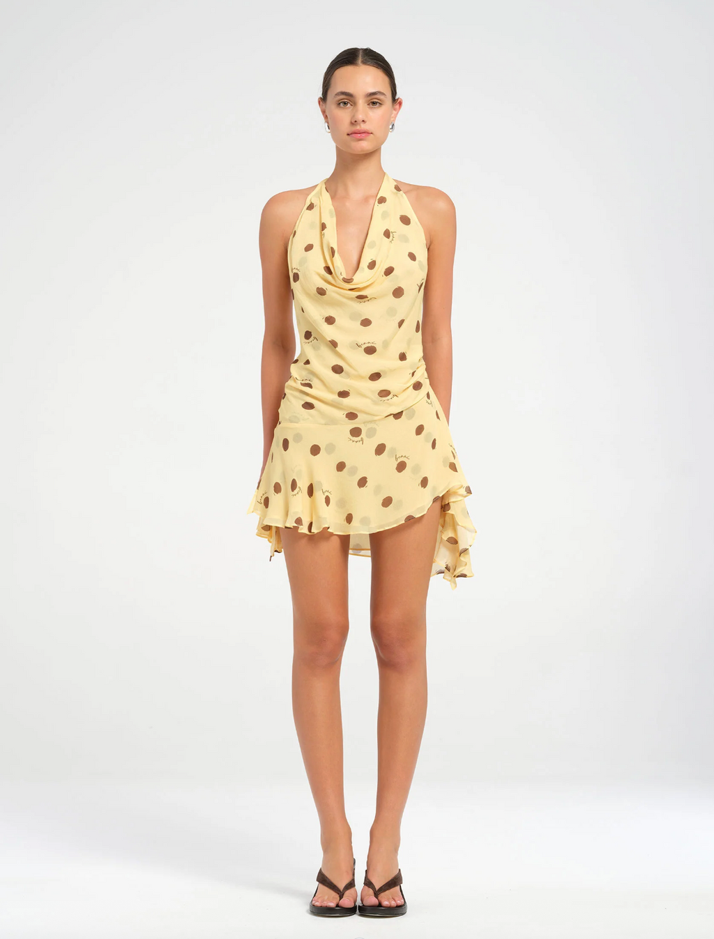 BENNI Harlow Halter Dress | size XS