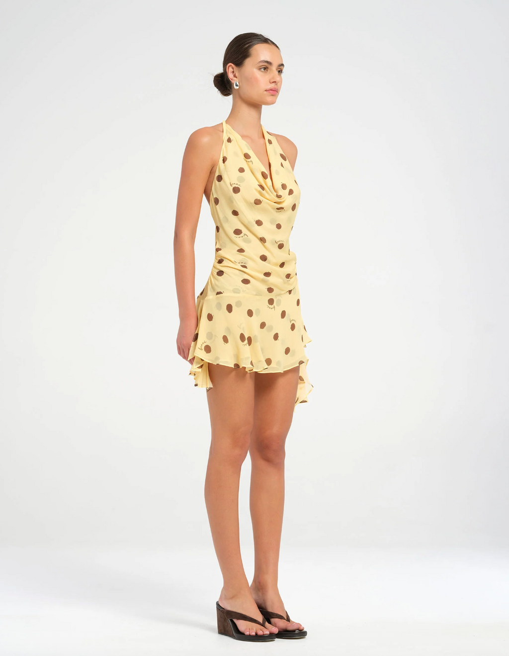 BENNI Harlow Halter Dress | size XS