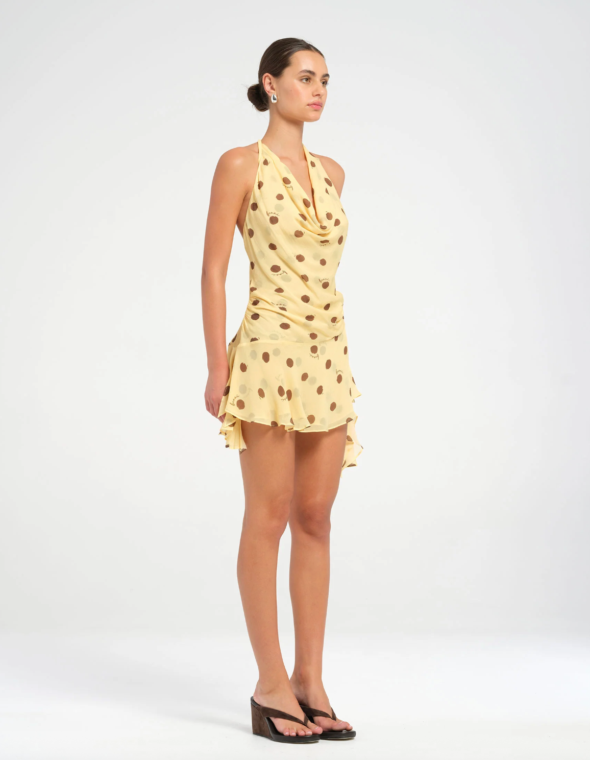 BENNI Harlow Halter Dress | size XS