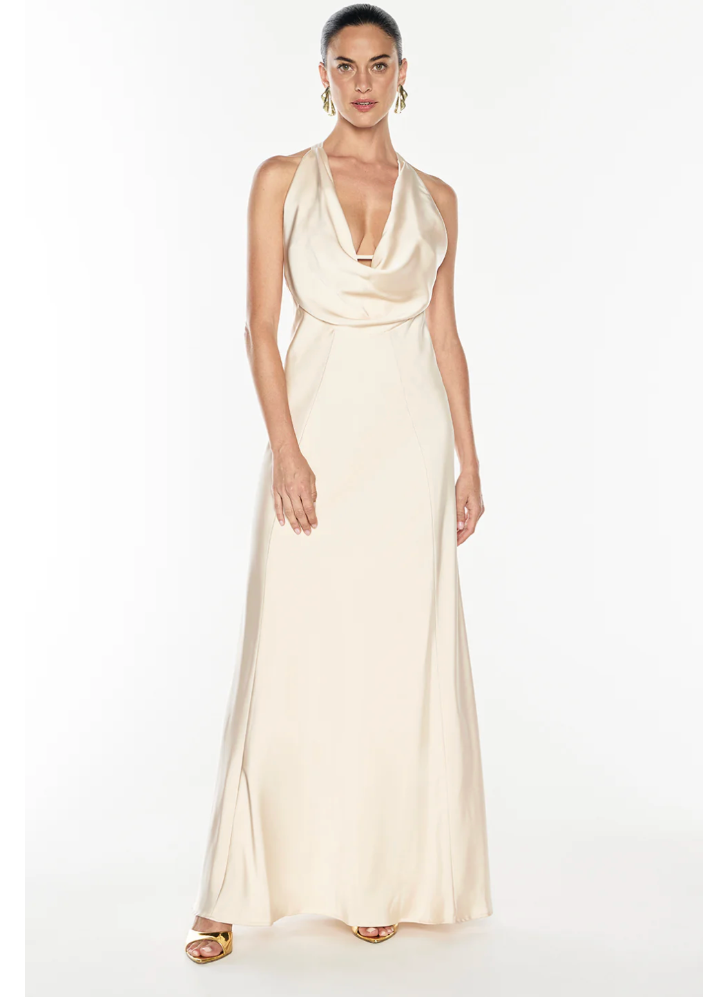 Manning Cartell Charmed Cowl Slip Dress Champagne | size XXS & S