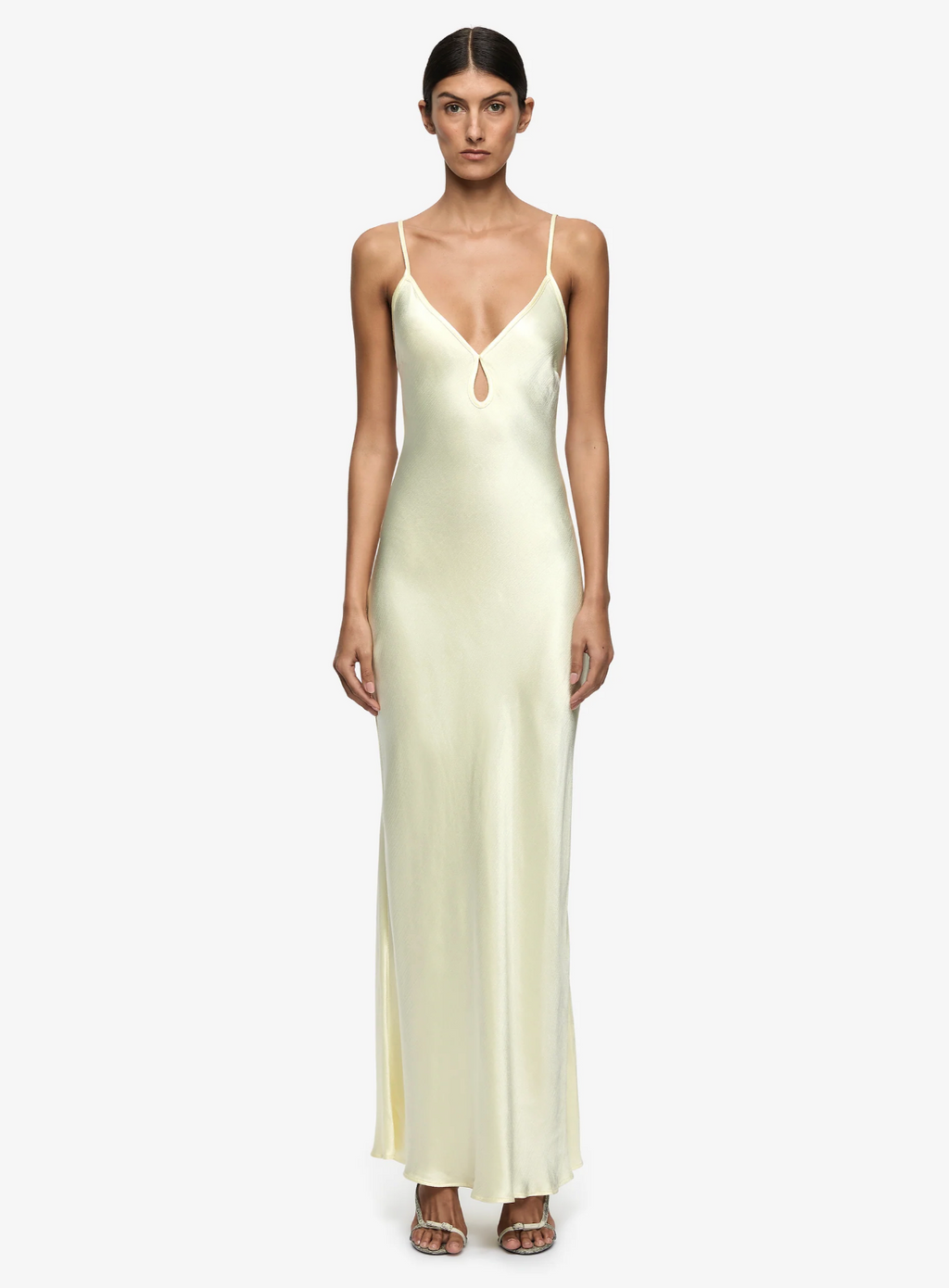 Bec + Bridge Cedar City Maxi Dress Ice Yellow | size S