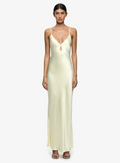 Bec + Bridge Cedar City Maxi Dress Ice Yellow | size S