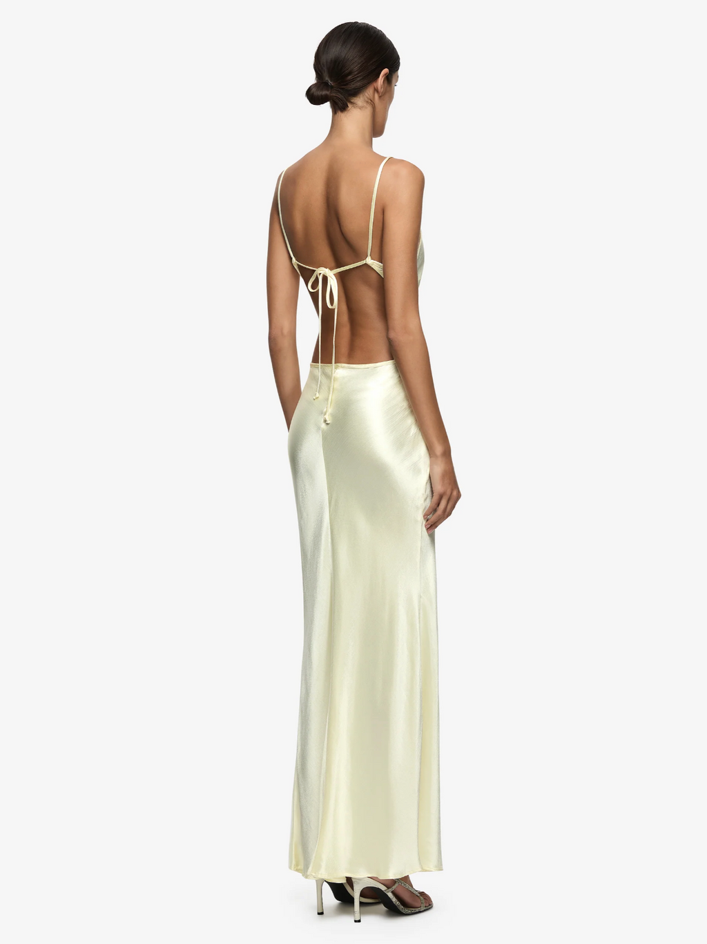 Bec + Bridge Cedar City Maxi Dress Ice Yellow | size S