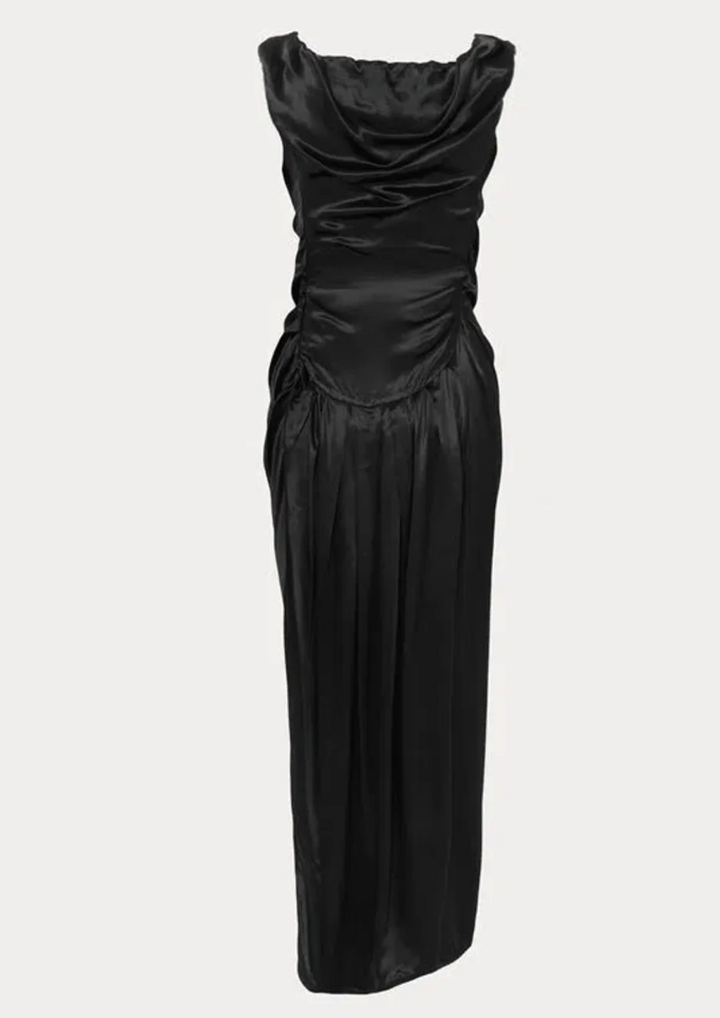 Vivienne Westwood Long Ginnie Pencil Maxi Dress Black | size M