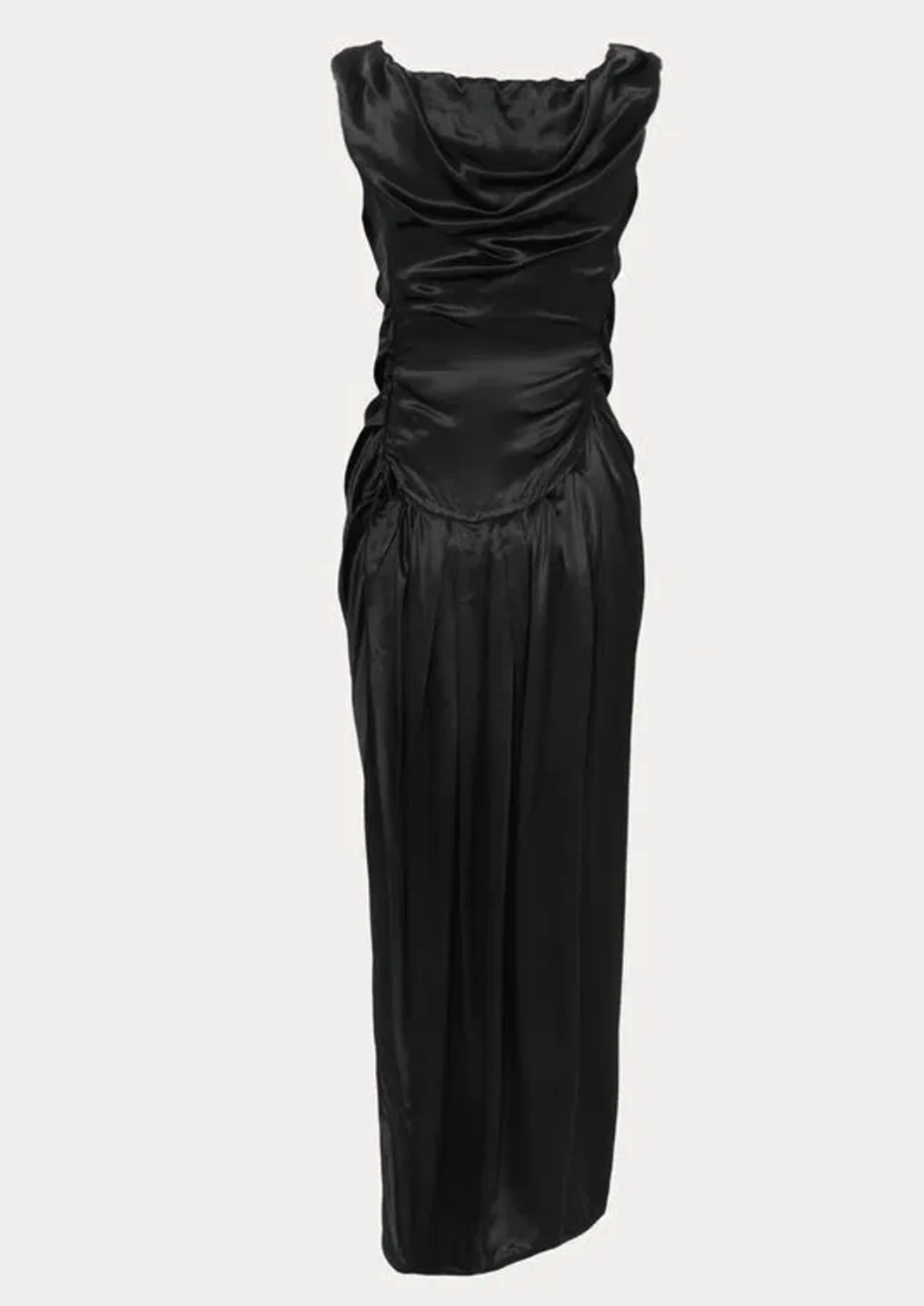 Vivienne Westwood Long Ginnie Pencil Maxi Dress Black | size M