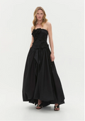 Aje Splendour Flower Gown Black
